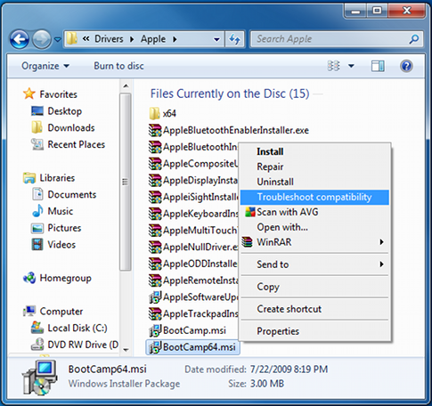 bootcamp download windows 7 64 bit