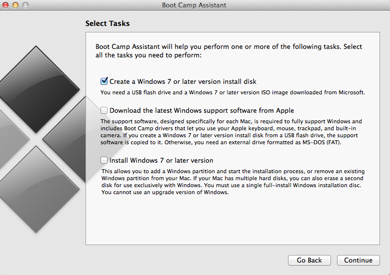 mac boot disk image for usb in windows 7